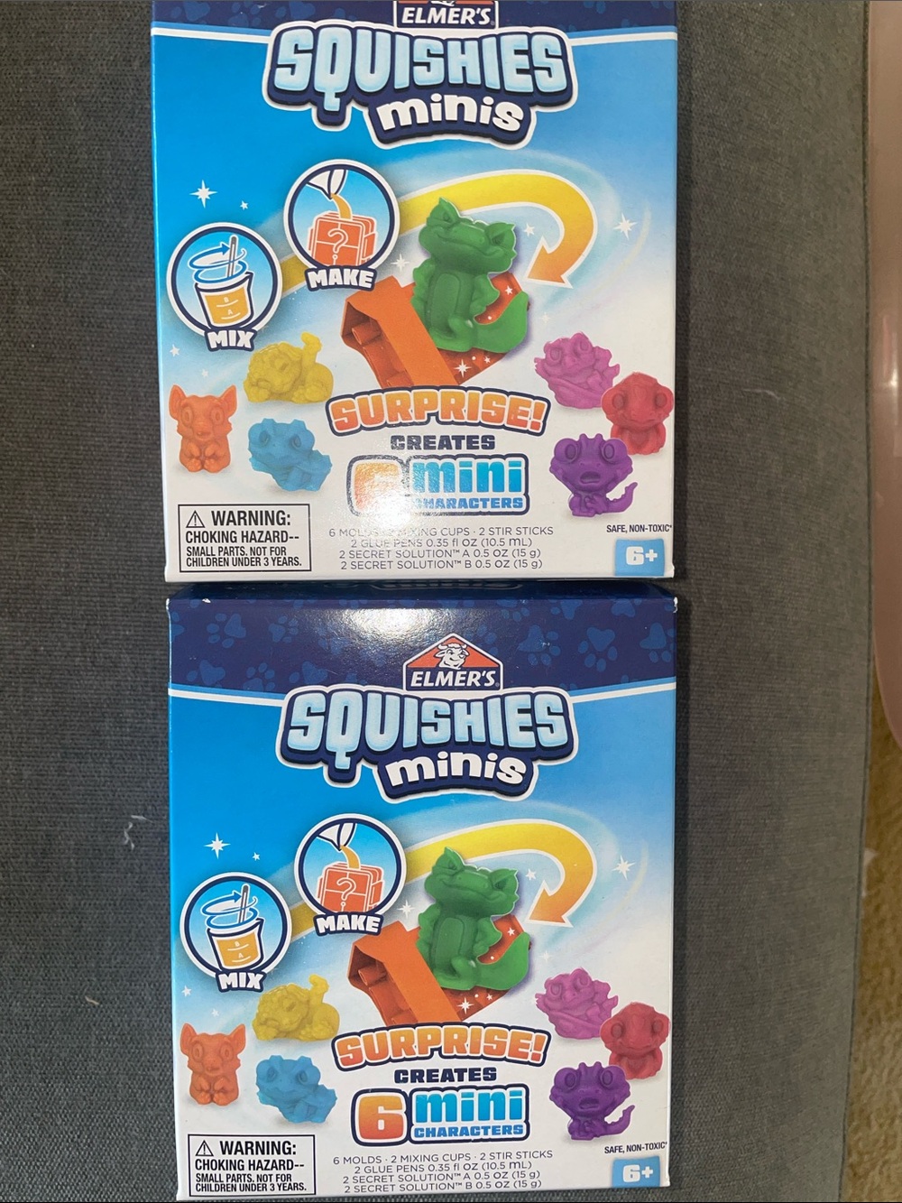 Elmer's Squishies Minis Surprise! Kit - Blue Box 2 for 20